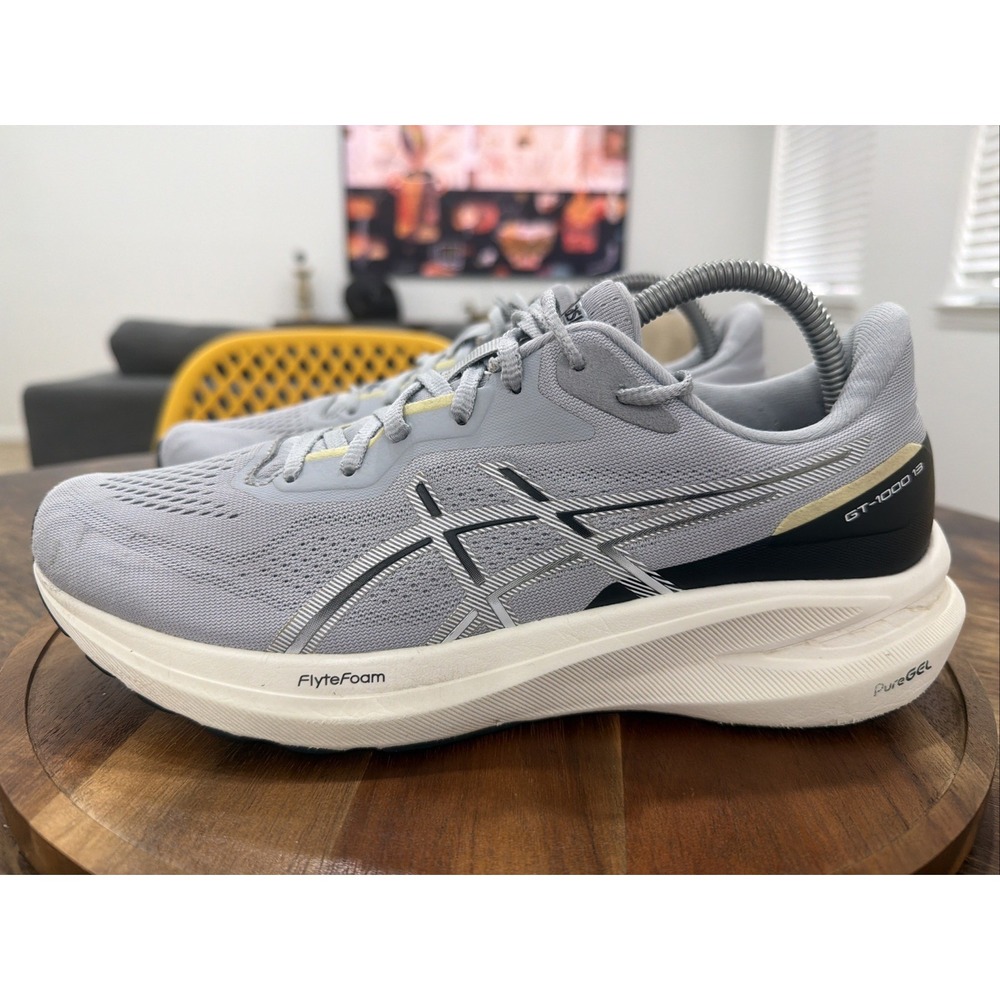 Asics GT-1000 13 Men's Running Shoes 1011B858 Gray Sneakers Athletic Size 8.5